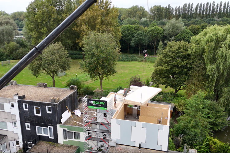 Dakopbouw Dordrecht plat dak