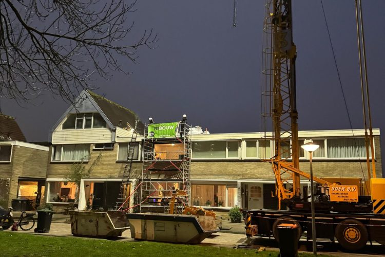 Start dakopbouw zwijndrecht